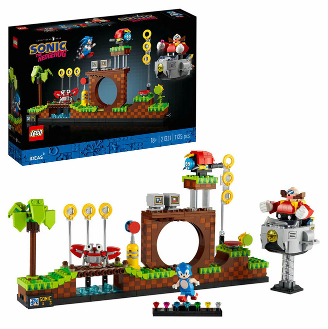 樂高 LEGO - 樂高積木 LEGO《 LT21331 》IDEAS 系列 -1125pcs, Sonic the Hedgehog Green Hill Zone, 1盒