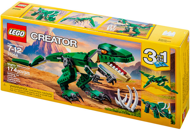 레고 31058 힘센 공룡, 1세트, 본품선택