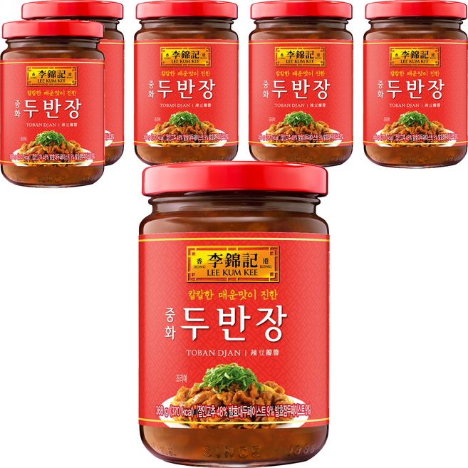 이금기 중화 두반장, 368g, 6개