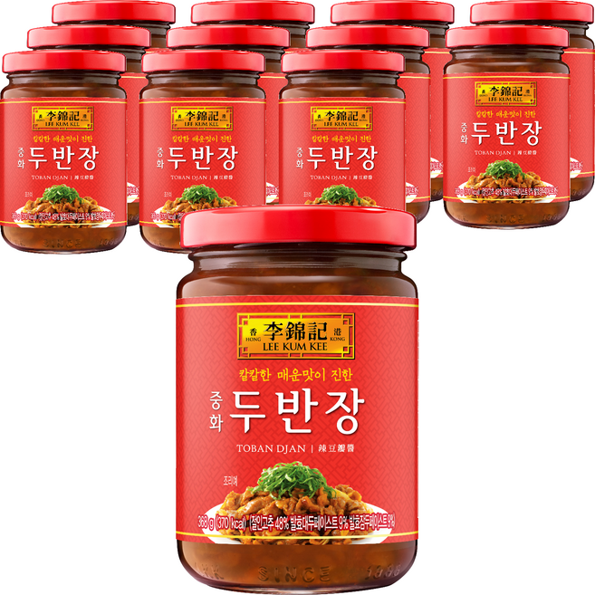 이금기 중화 두반장, 368g, 12개