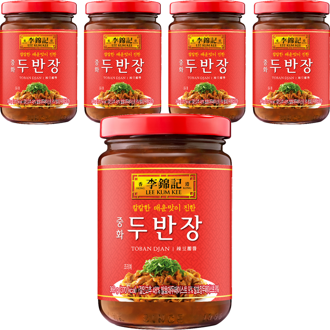 이금기 중화 두반장, 368g, 5개