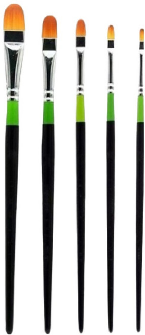 리브온 퍼펙트 유니버셜 커버 프리미엄 디자인붓, 1세트, 1~5호