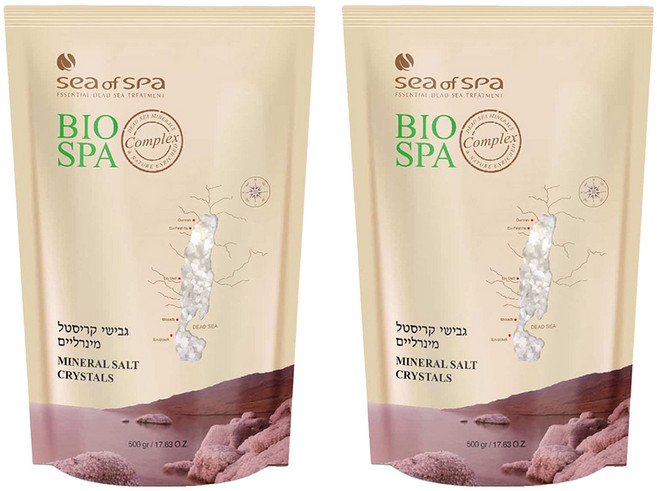 sea of spa 死海原味礦物鹽, 500g, 2包