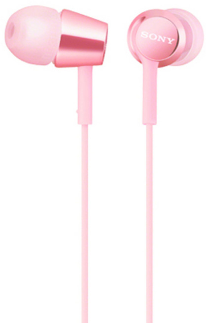 SONY 索尼 多彩音效耳機 MDR-EX155AP 淺粉色