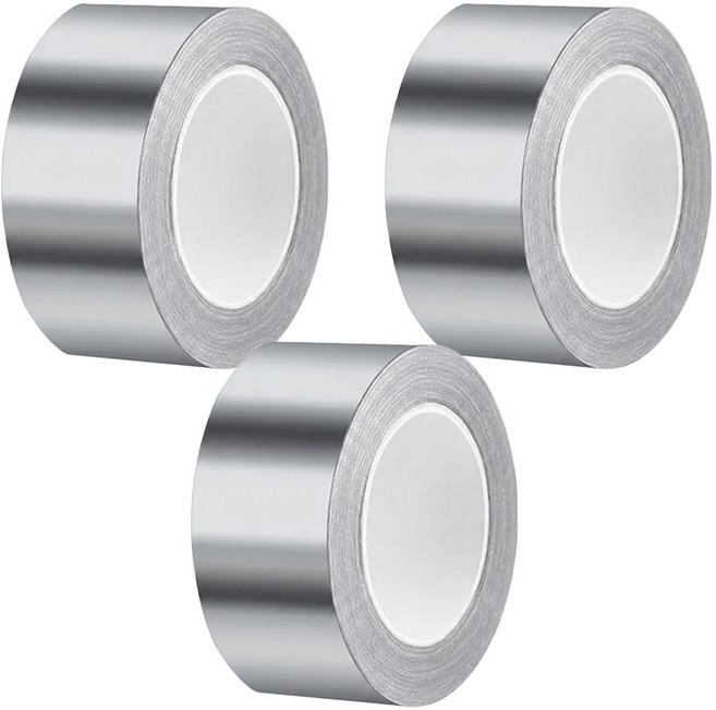 JIAHON 嘉鴻 鋁箔膠帶 銀色 9.9kg 3個, 1組