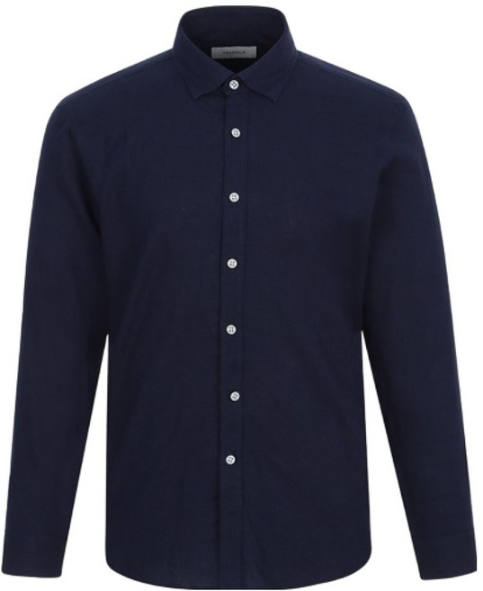 트레몰로 남성용 베이직 린넨 혼방 워싱 남방 NL5S11