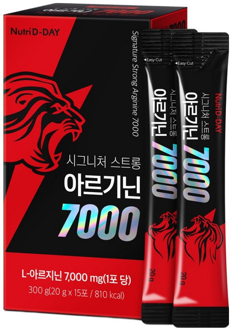 뉴트리디데이 시그니처 스트롱 아르기닌 7000 액상스틱 15p, 300g, 1개