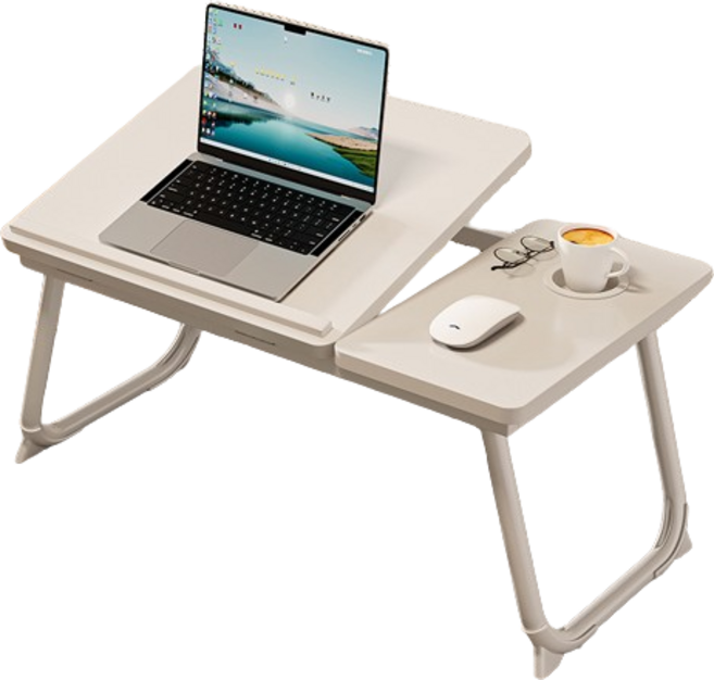 써뉴즈 다목적 접이식 멀티 베드 다용도 테이블, 화이트우드