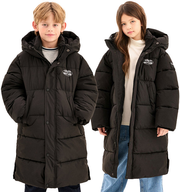 젤리스튜디오 뉴키즈온 아동용 셀럽 롱 패딩 점퍼