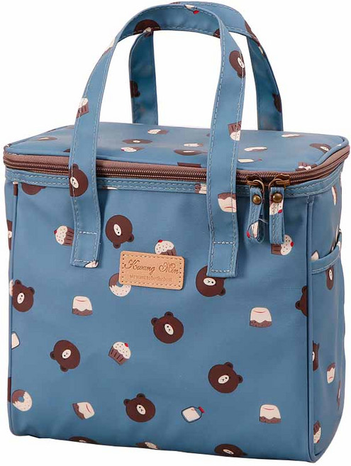 브라운베어 보온보냉가방, 다크블루, 1개