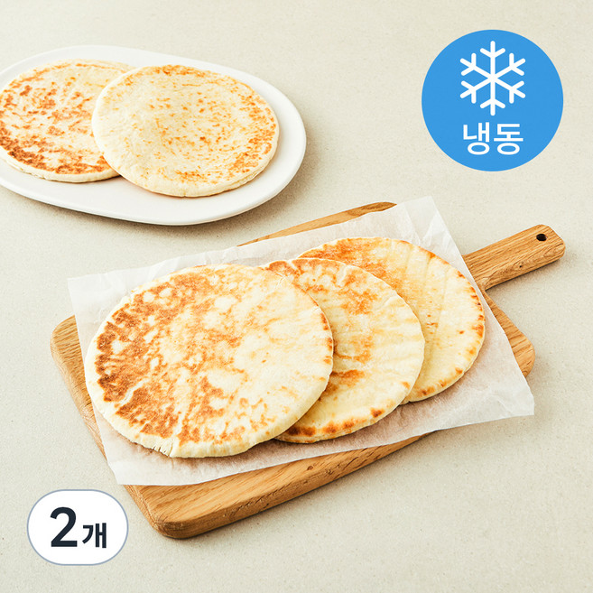 세미원 미션 피타브래드 (냉동), 80g, 2개, 5개입