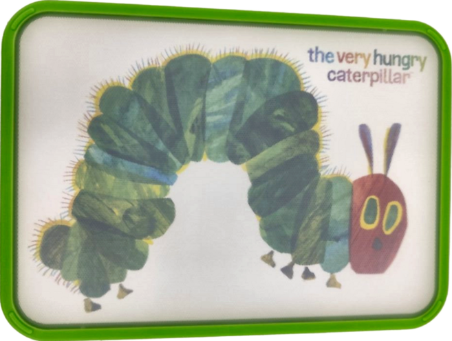 YAXELL DISNEY 銀離子雙面砧板, 好餓的毛毛蟲, 1個