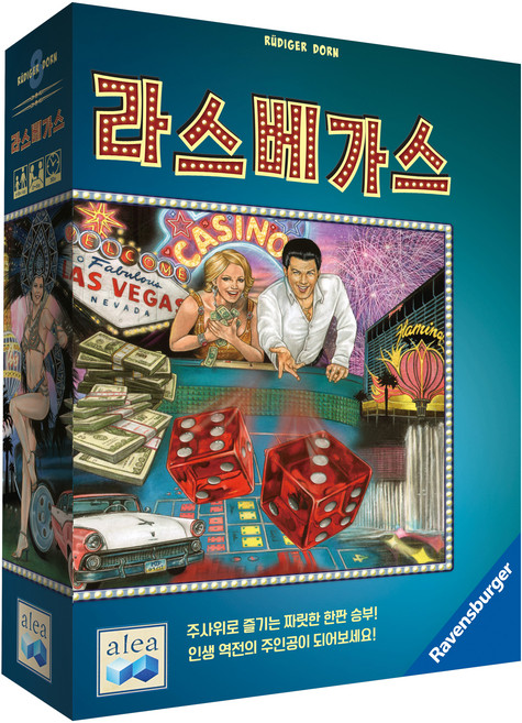 라벤스부르거 라스베가스 한글 보드게임, 802364, 1개