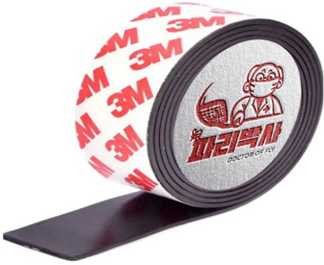 파리박사 롤자석 테이프 50mm, 1개