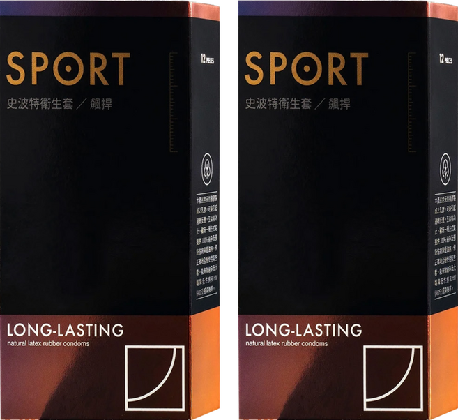 SPORT 史波特 衛生套 飆捍型, 12入, 2盒