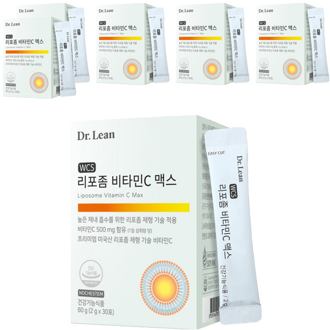 닥터린 리포좀 비타민C 맥스, 60g, 6개