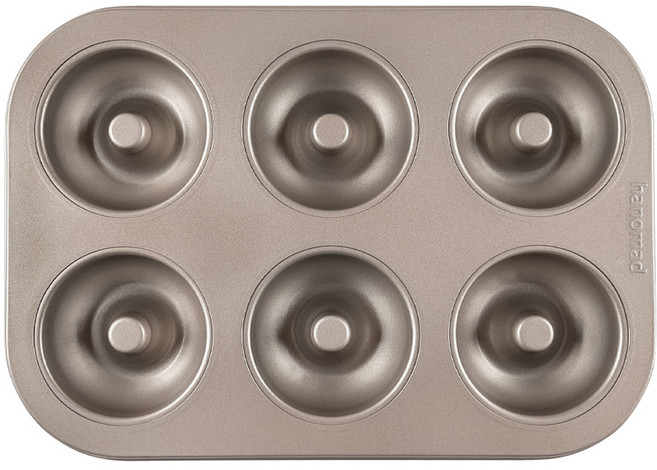 아노마드 오리지날 도너츠틀 팬 6구 골드, 1개