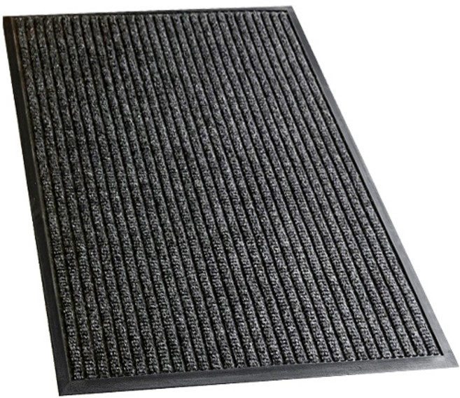 미스모네 프론트 대형 업소용 현관 바닥 출입구 발매트, B 스트라이프, 1개