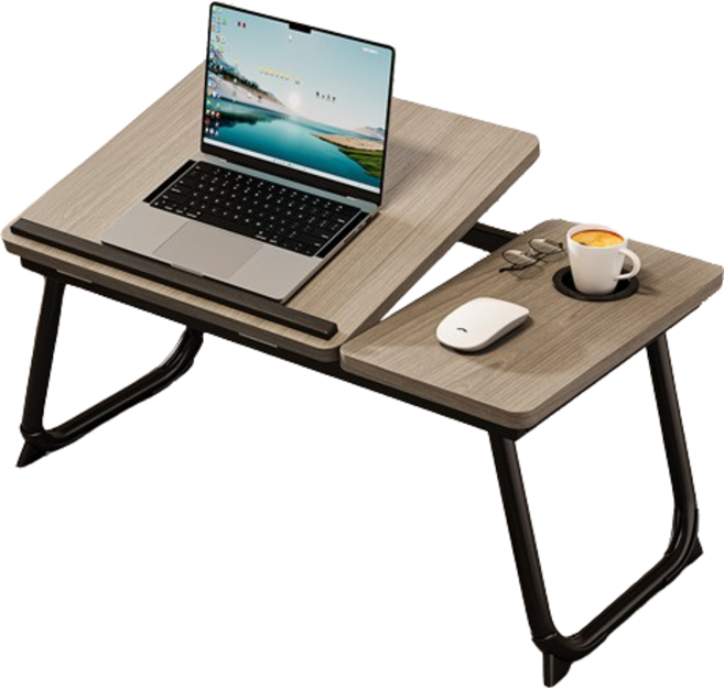 써뉴즈 다목적 접이식 멀티 베드 다용도 테이블, 그레이우드