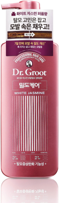닥터그루트 밀도케어 탈모기능성 샴푸 화이트 자스민향, 1개, 400ml