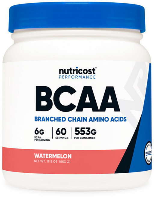 뉴트리코스트 BCAA 파우더 수박향, 1개, 553g