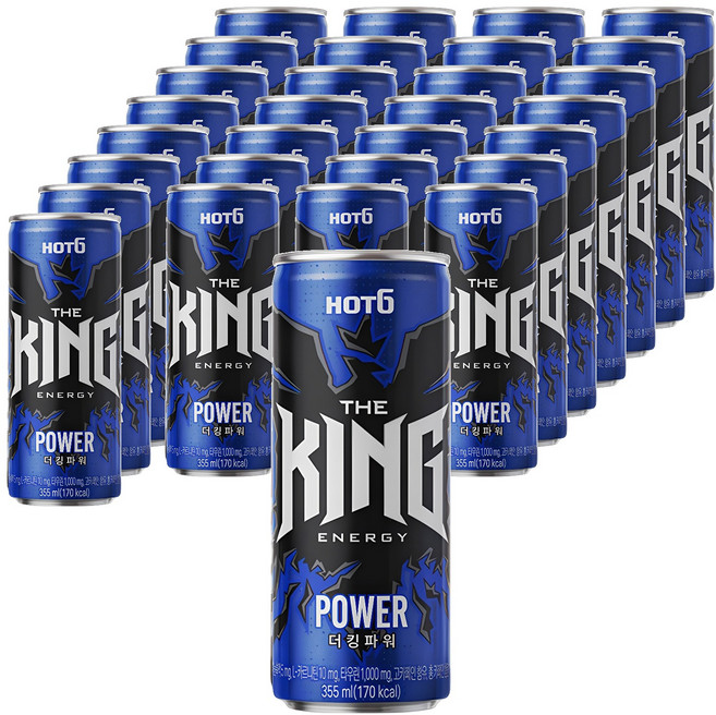 핫식스 더킹 파워, 355ml, 48개