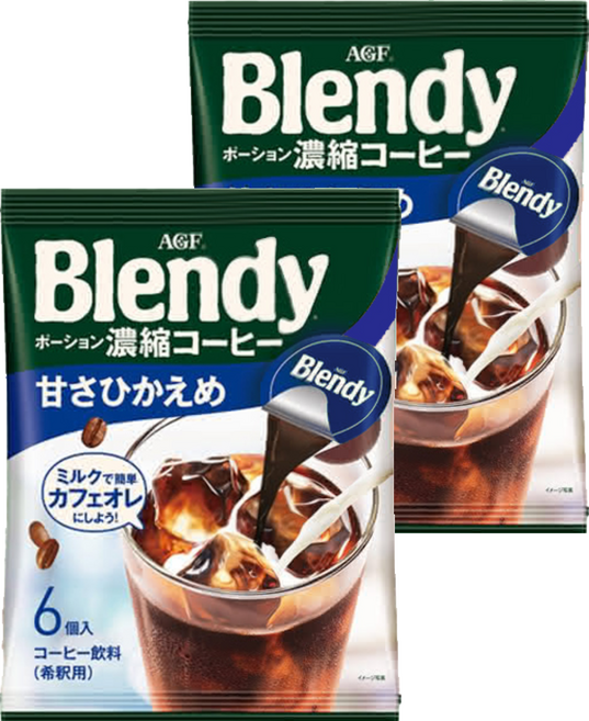 AGF Blendy 濃縮咖啡球, 18g, 6入, 2袋