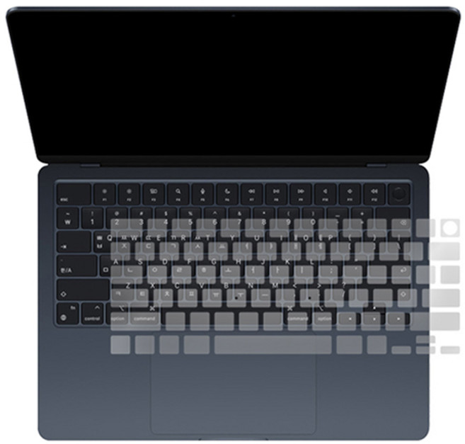 스코코 맥북에어 2022 M2 13 키보드 보호필름, 1개