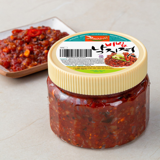 강경신안상회 비빔낙지젓, 500g, 1개
