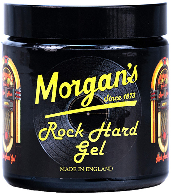 Morgan's Pomade 摩根氏 造型髮膠 Rock Hard Gel, 120ml, 1瓶