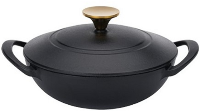 BAF 베이비웍 + 주물뚜껑 세트, 20cm, 1세트