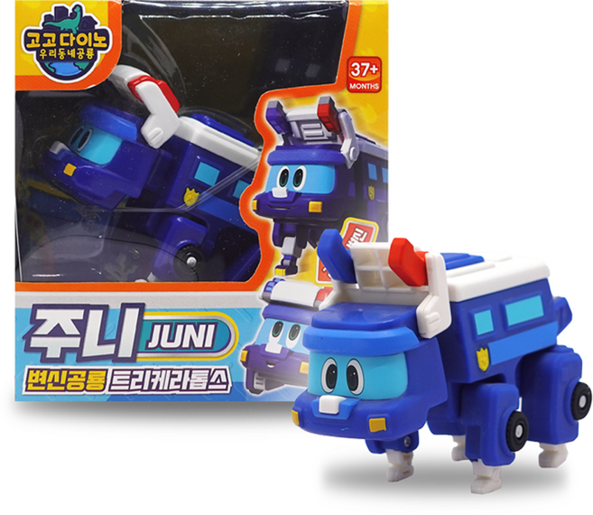 Gogo Dino 幫幫龍出動 變形恐龍玩具, Juni, 1個