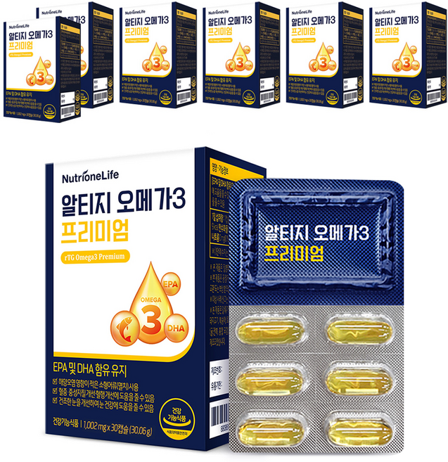 뉴트리원 알티지 오메가 3 프리미엄, 7개, 30정