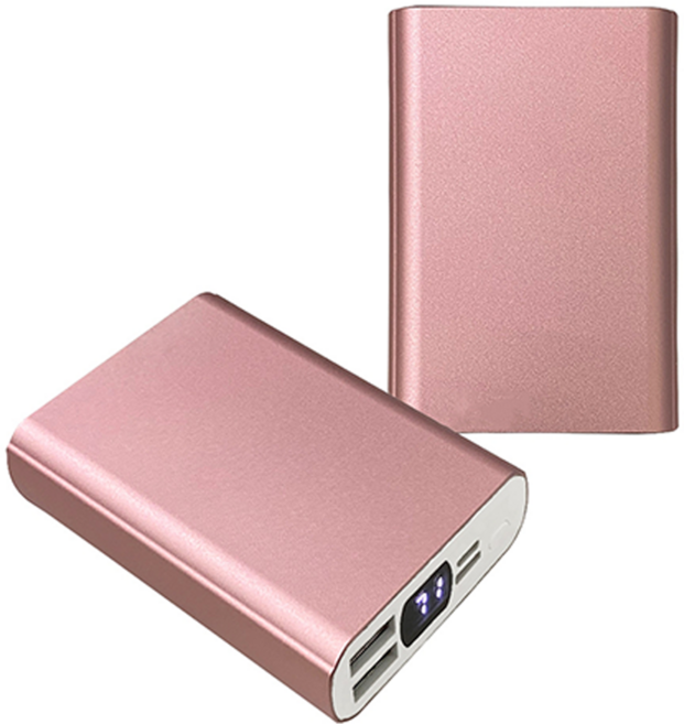 MCK 科技 PD + QC4.0 20W全協議雙向快充馬卡龍行動電源 10000mAh, MCK-SPB007, 閃粉金