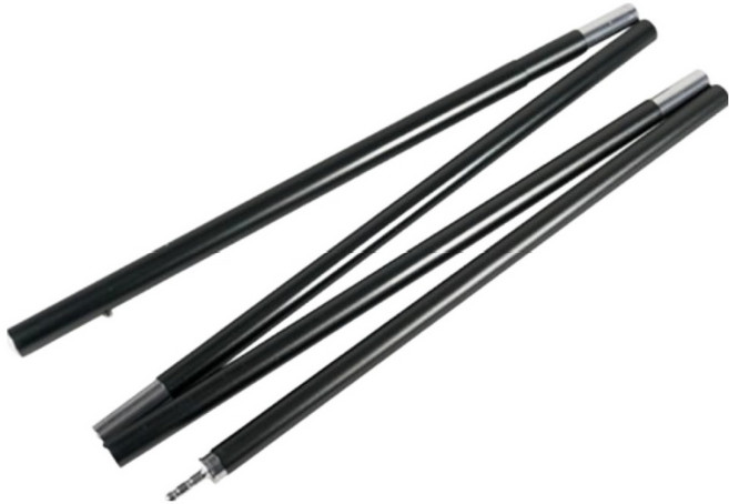 아이두젠 슬라이딩 길이조절 알루미늄 타프 폴대 O형 사이드폴, 1개