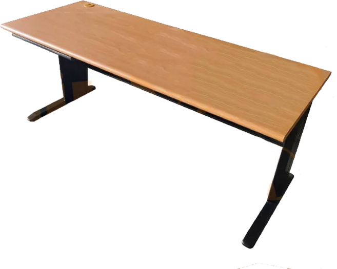 電腦桌 315-SF 橡膠木色