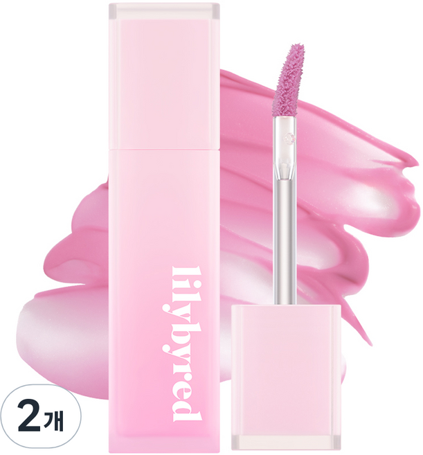 릴리바이레드 스윗 라이어 밀키 틴트, 03 딸기 베이비슈인 척, 2개