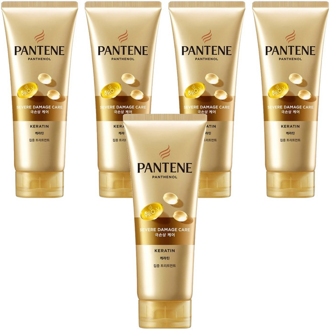 PANTENE 潘婷 極受損髮護理護髮素, 220ml, 5條