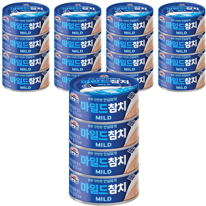 사조참치 마일드, 100g, 20개