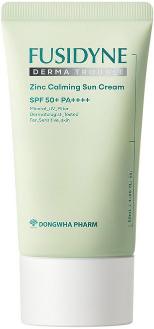 후시다인 더마 트러블 징크 카밍 선크림 SPF50+ PA++++, 50ml, 1개