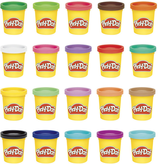 Hasbro 孩之寶 培樂多系列 多色魔法套組, 多色, 1130g, 1組