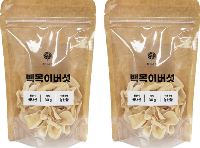 MOMAEJOWHA 韓國產白木耳, 30g, 2個