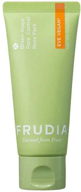 FRUDIA 有拭無孔 青葡萄毛孔潔淨鼻膜 撕除式 60g EVE VEGAN, 1條, 1條