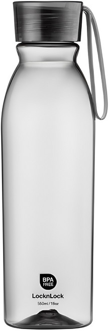 락앤락 데일리 밸런스 보틀, 블랙, 550ml, 1개