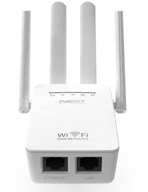 넥스트유 11N 300M WiFi 무선거리연장기 외장안테나, NEXT-334N-AP, 1개