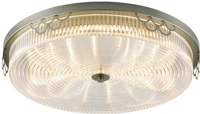 Honey Comb 霍德 led54w調色臥室吸頂燈 直徑48.5cm 適用4~5坪空間, 銀色 + 透明色