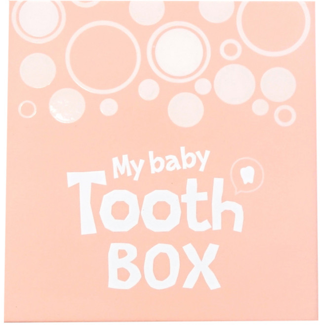 Mellow 마이 베이비 투스 박스 유치보관함, 인디안핑크