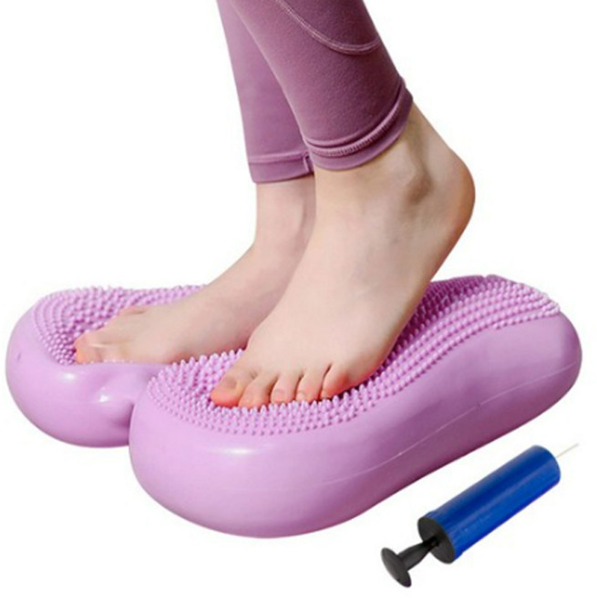 화이트울프 말랑이 스텝퍼 + 에어펌프 세트, 퍼플