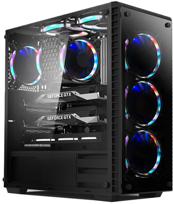 컴맹닷컴 하이엔드 게이밍 (라이젠7 2700X WIN미포함 RAM16GB RTX2070 8GB SSD240GB), CMA27XC-278X, 기본형