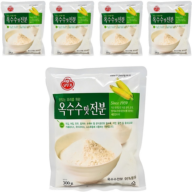 玉米澱粉, 300g, 5包